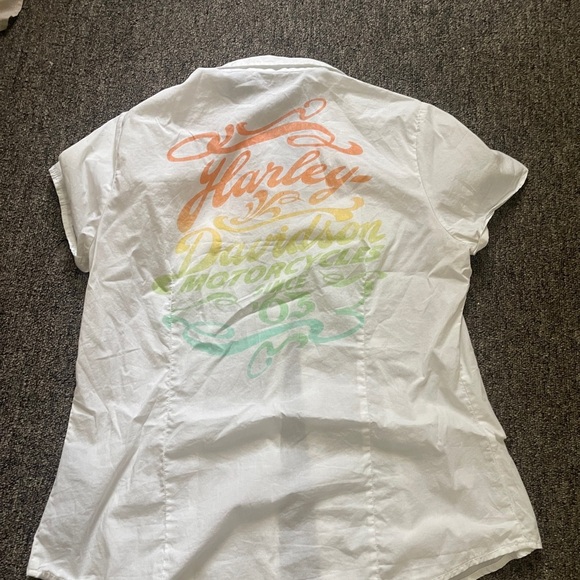 Harley Davidson woman’s top BUNDLE all size medium motorcycle - Picture 2 of 10